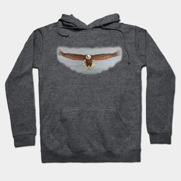 Soaring Eagle Hoodie by Artsy_Gamer